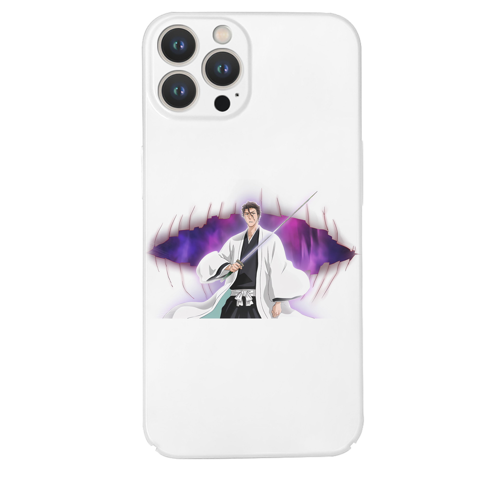 （画像用） ブリーチ 藍染 惣右介（あいぜん そうすけ） BLEACH Aizen Sousuke 【iPhone 14シリーズ対応】ハードケース